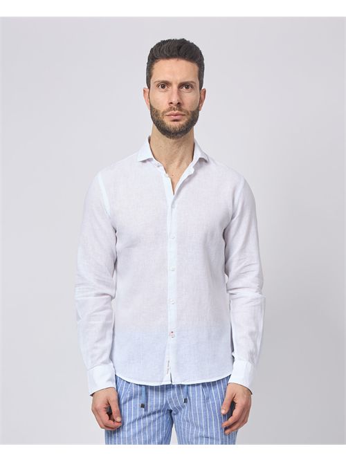 Camicia in misto lino Yes Zee YES ZEE | C505-UL000101